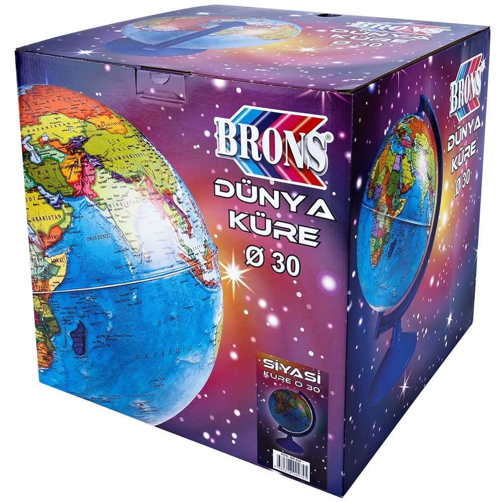 BRONS KÜRE 30 CM SİYASİ