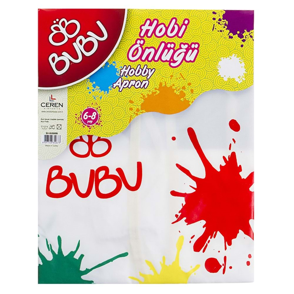 BU-BU 6-8 YAŞ BOYAMA ÖNLÜĞÜ