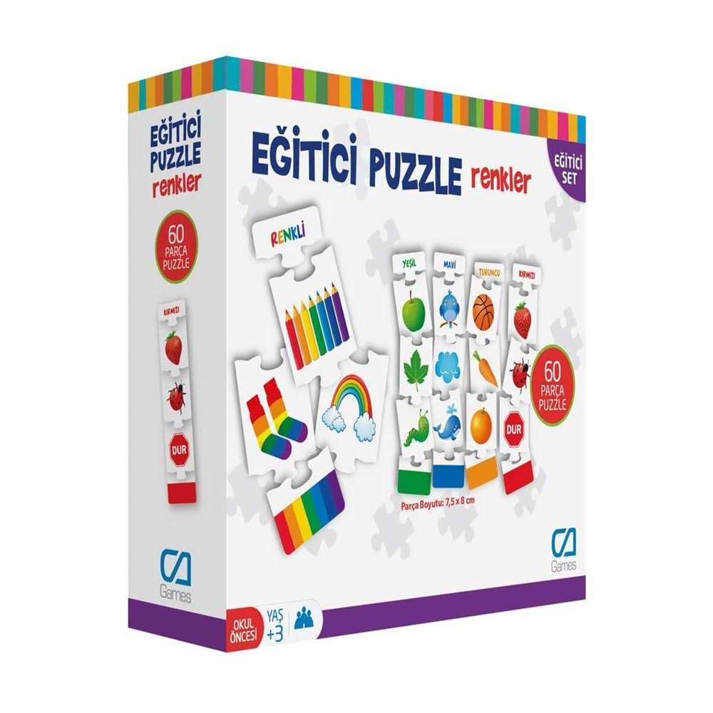 CAG EĞİTİCİ PUZZLE-RENKLER