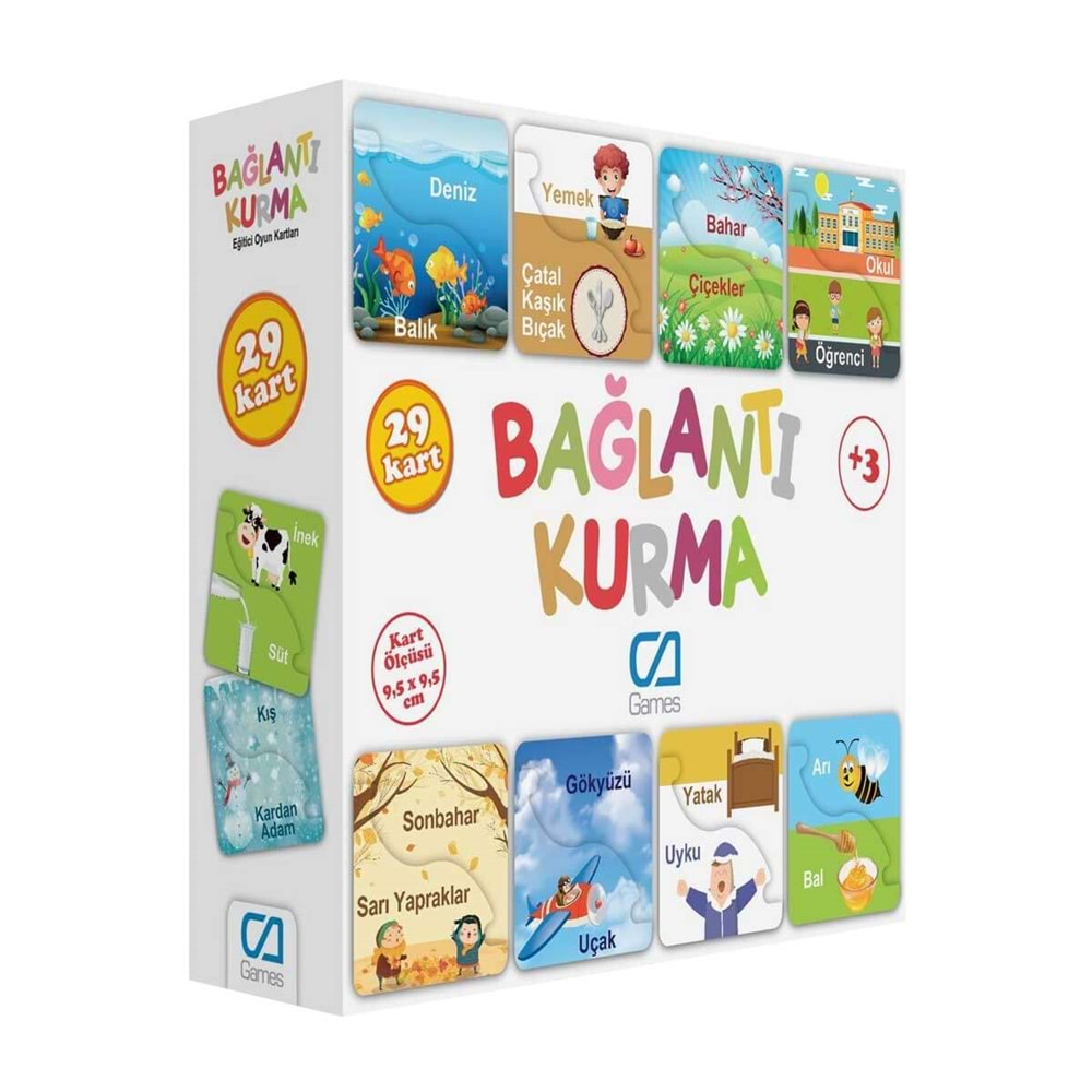 CAG EĞİTİCİ PUZZLE - BAĞLANTI KURMA