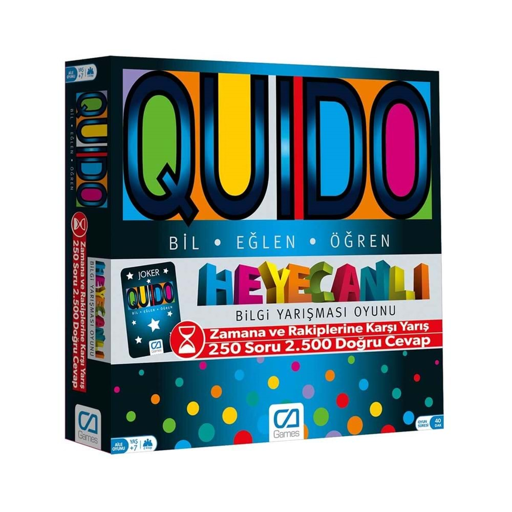 CAG EĞİTİCİ QUIDO BOARD GAME