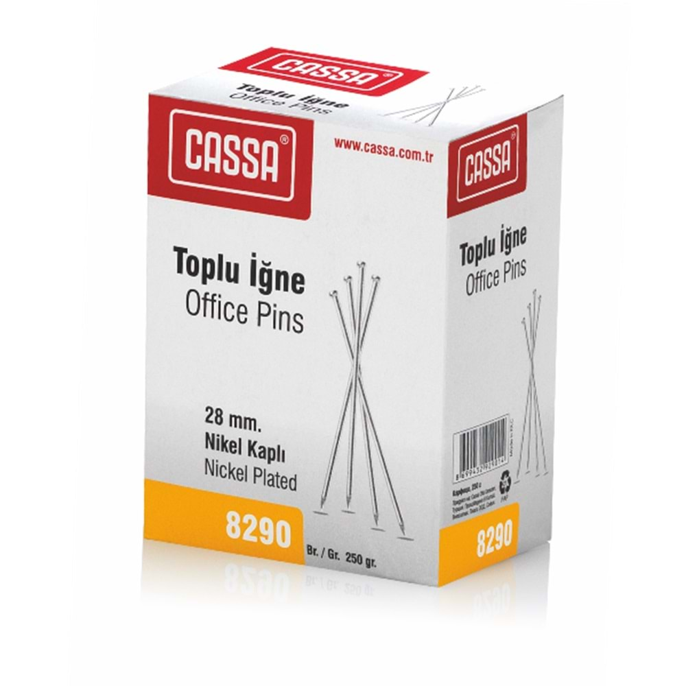 CASSA TOPLU İĞNE 250 GR. 28 MM