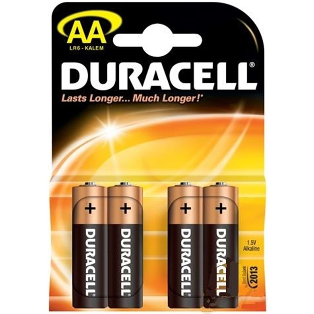 DURACELL KALEM PİL 4 LÜ AA LR6 MN1500