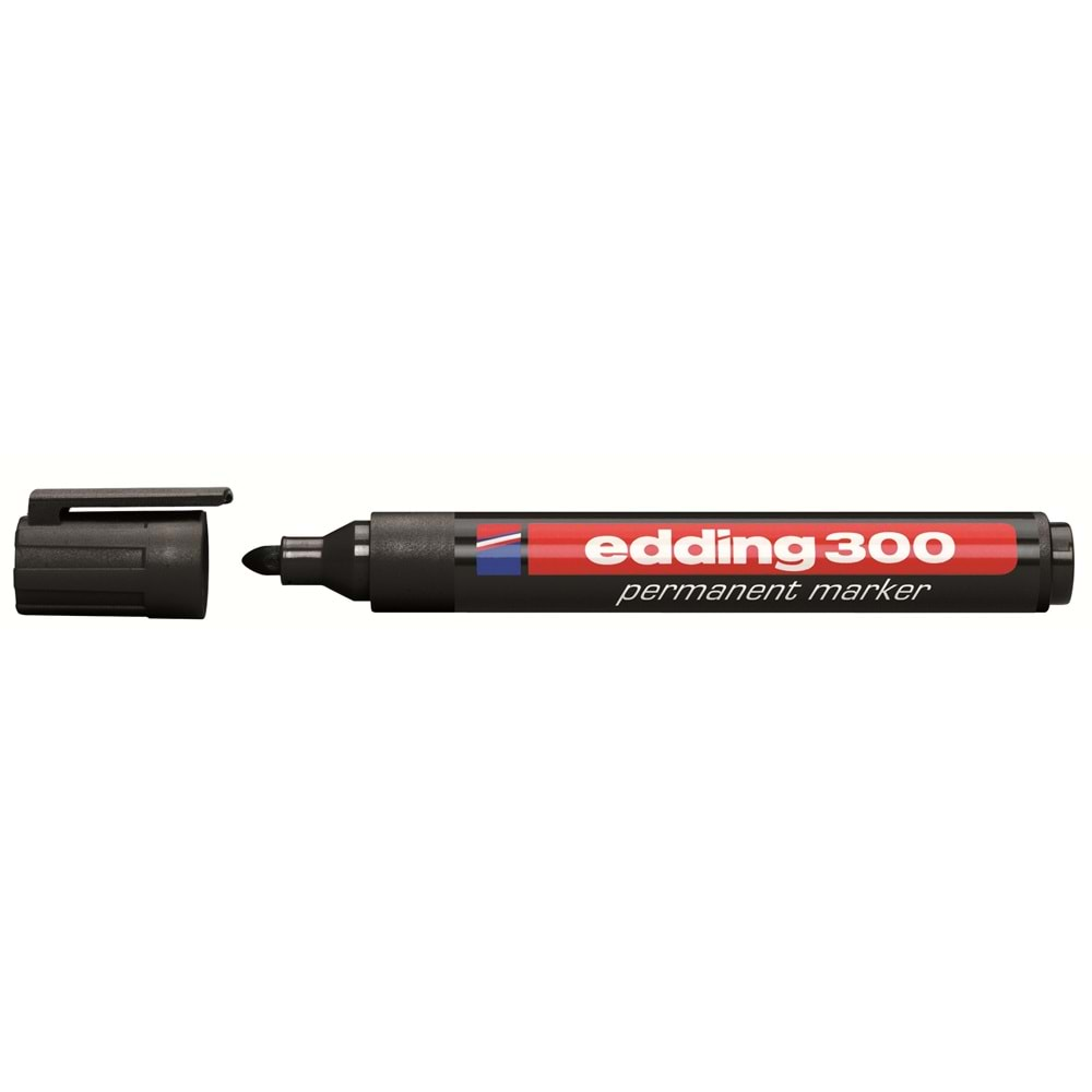 EDDING E-300 SİYAH PERMANENT MARKÖR