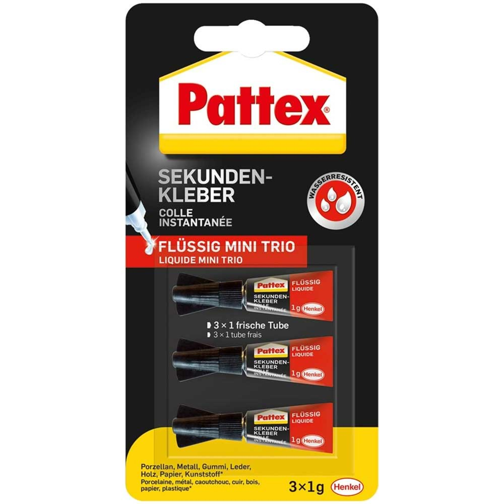 PATTEX JAPON YAPIŞTIRICI SÜPER MİNİ 3x1 GR