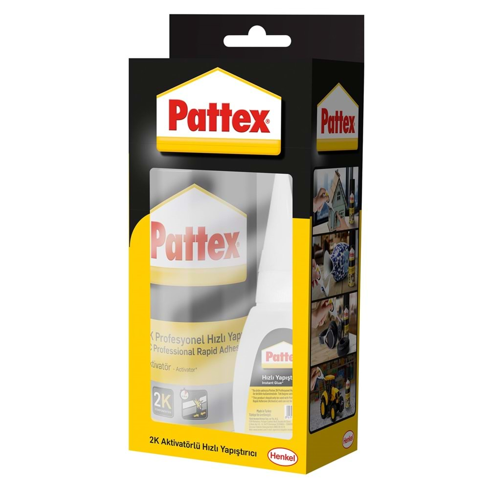 PATTEX 2 KAT HIZLI YAPIŞTIRICI 100+25 ML