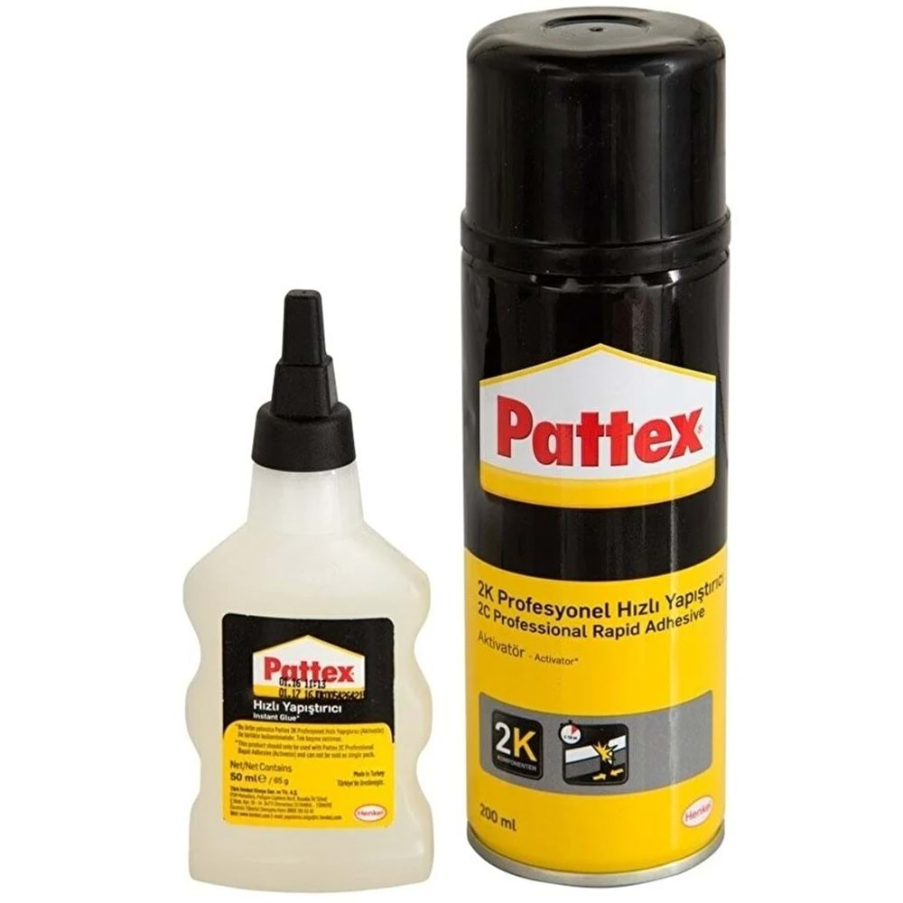 PATTEX 2 KAT HIZLI YAPIŞTIRICI 200+50 ML