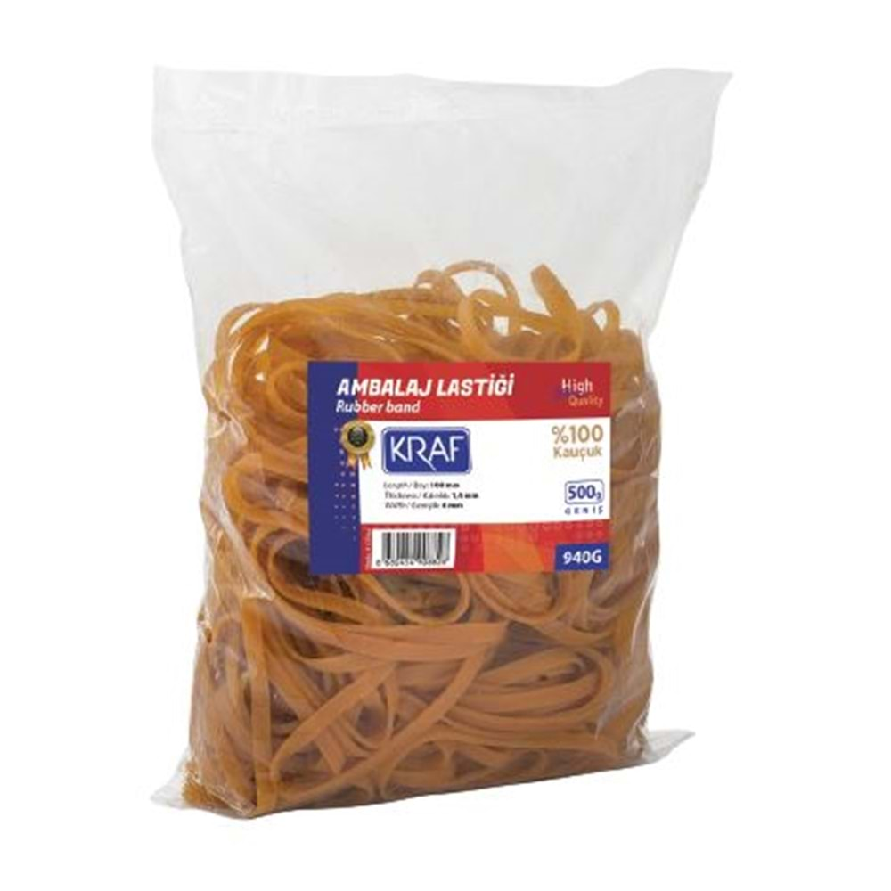 KRAF %100 KAUÇUK AMBALAJ LASTİĞİ 500 GR GENİŞ