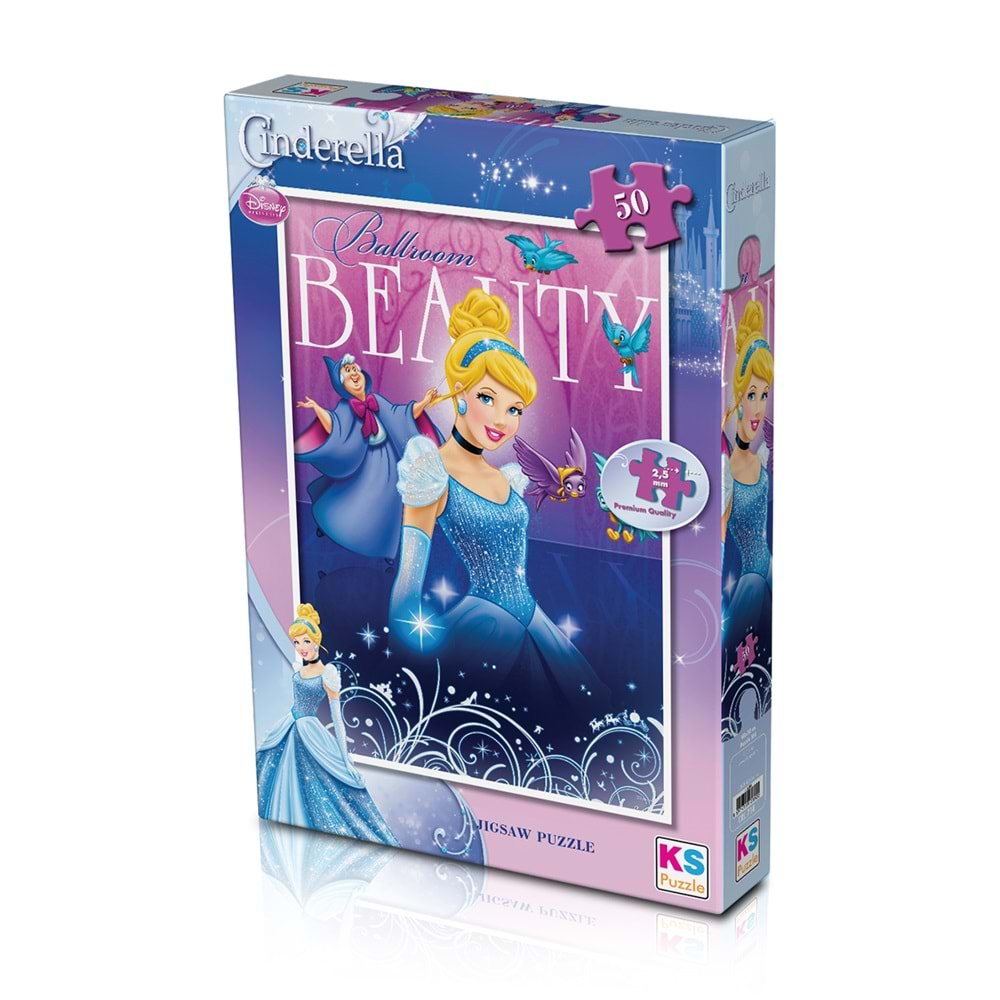 KS GAMES PUZZLE 50 Lİ CINDERELLA