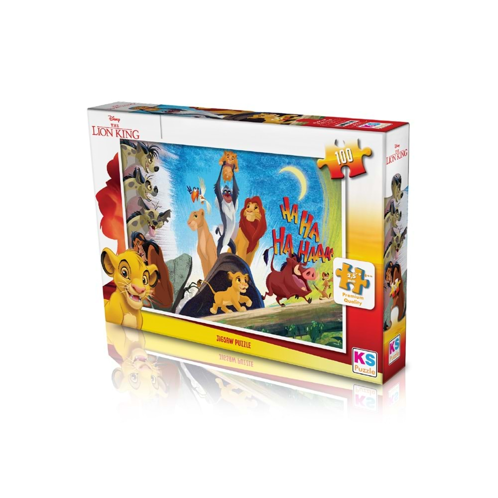 KS GAMES PUZZLE 100 LÜ LION KING