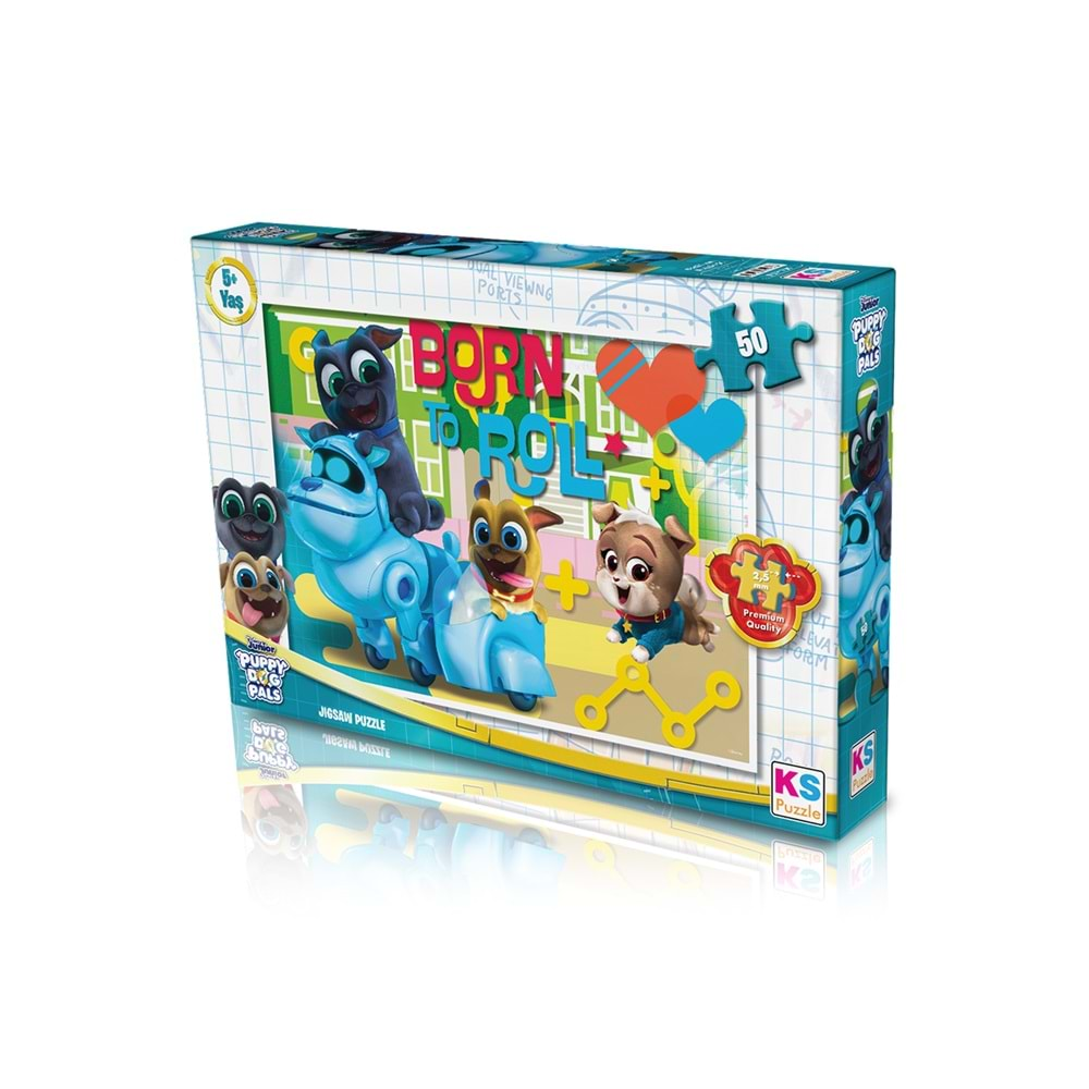 KS GAMES PUZZLE 50 Lİ PUPPY DOG PALS