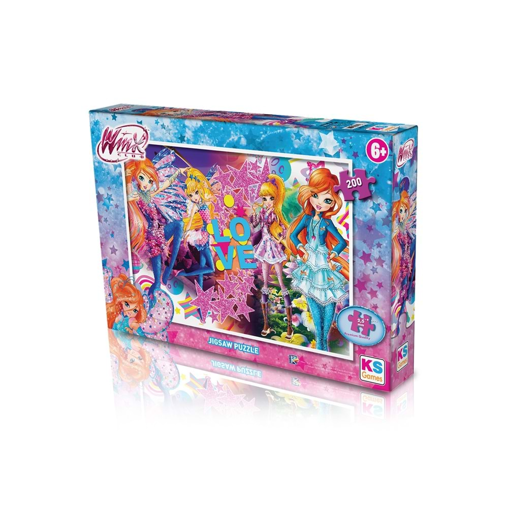 KS GAMES PUZZLE 200 LÜ WINX