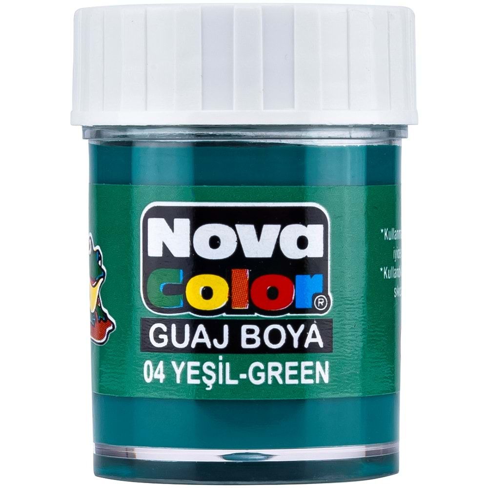 NOVA COLOR GUAJ BOYA ŞİŞE YEŞİL