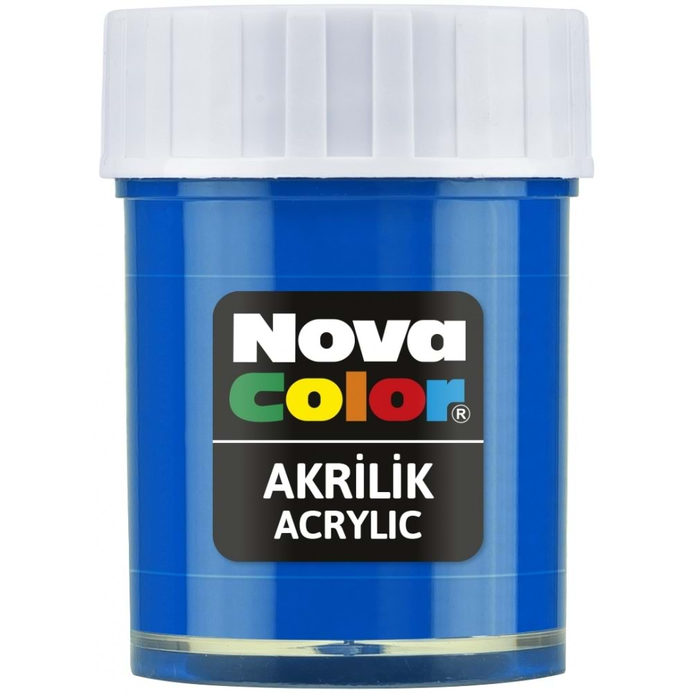 NOVA COLOR AKRİLİK-AHŞAP BOYASI MAVİ