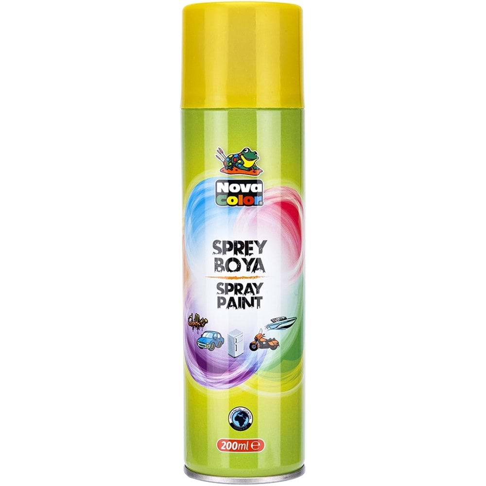 NOVA COLOR SPREY BOYA SARI 200 ML