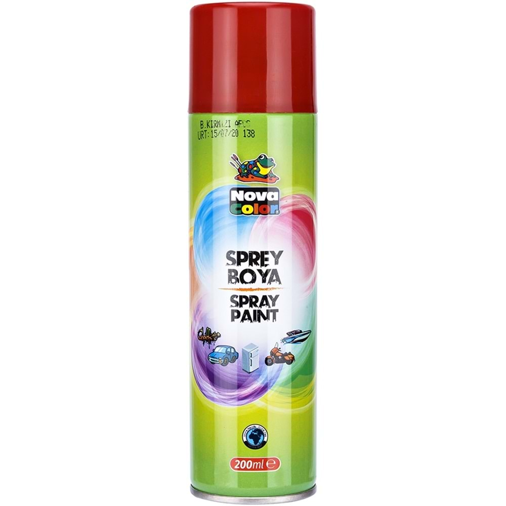 NOVA COLOR SPREY BOYA KIRMIZI 200 ML