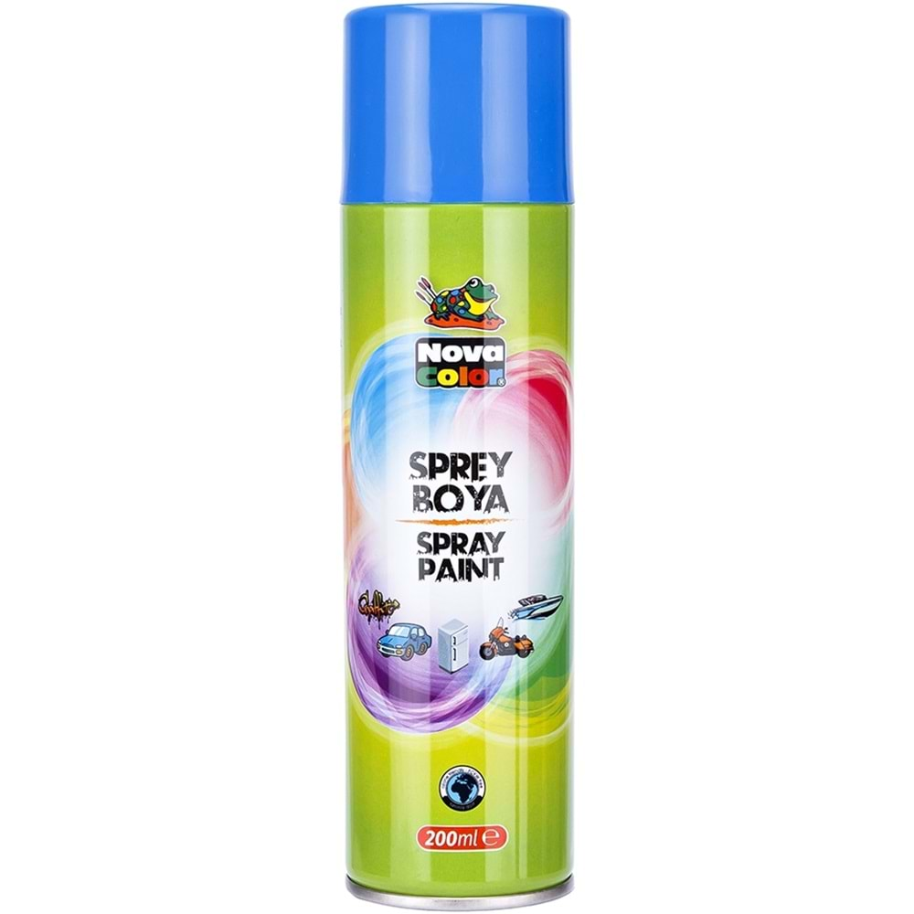 NOVA COLOR SPREY BOYA MAVİ 200 ML