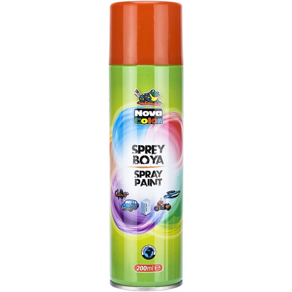 NOVA COLOR SPREY BOYA TURUNCU 200 ML