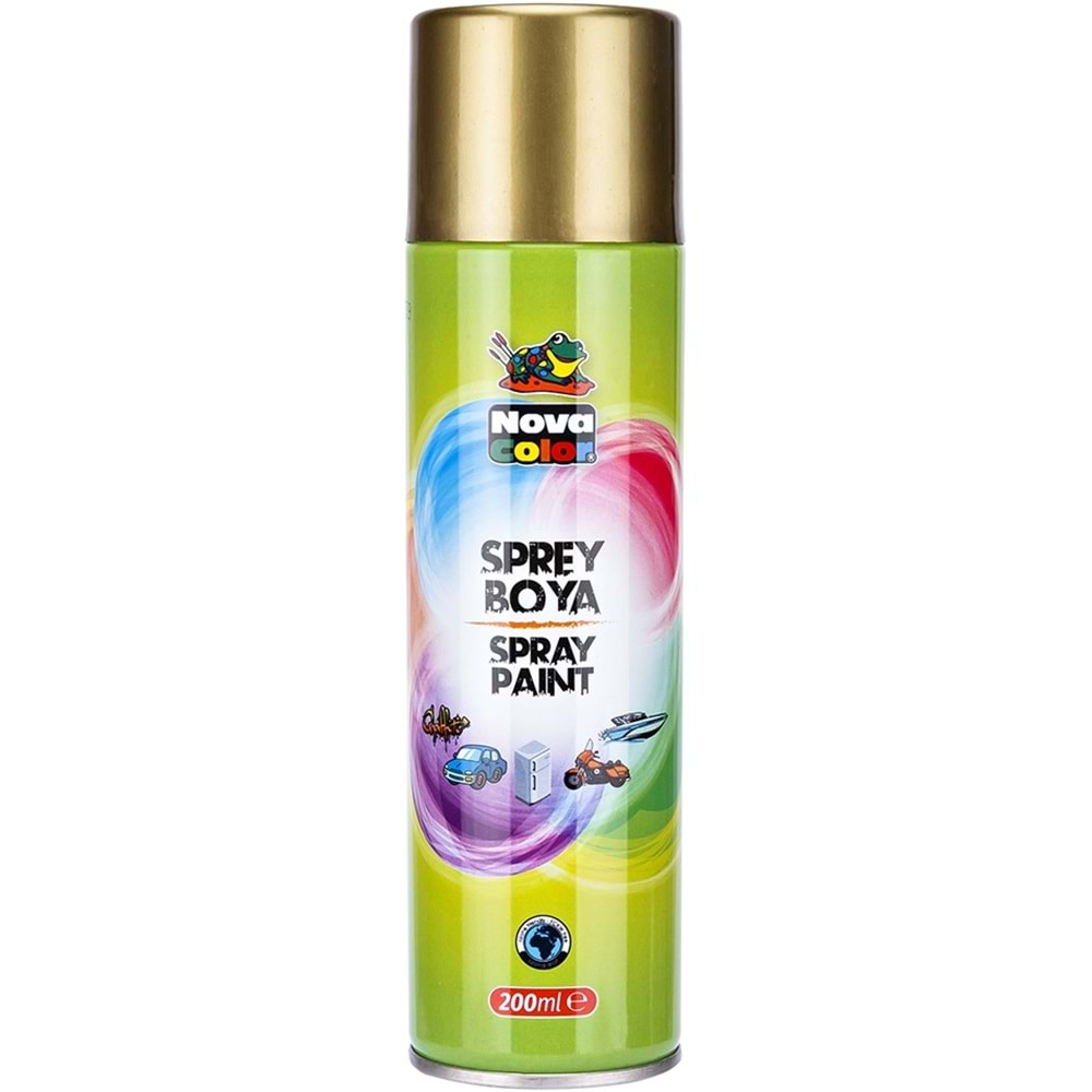 NOVA COLOR SPREY BOYA ALTIN 200 ML