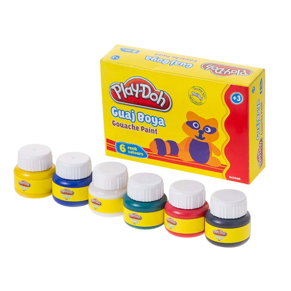 PLAY-DOH GUAJ BOYA 6 RENK 30 ML