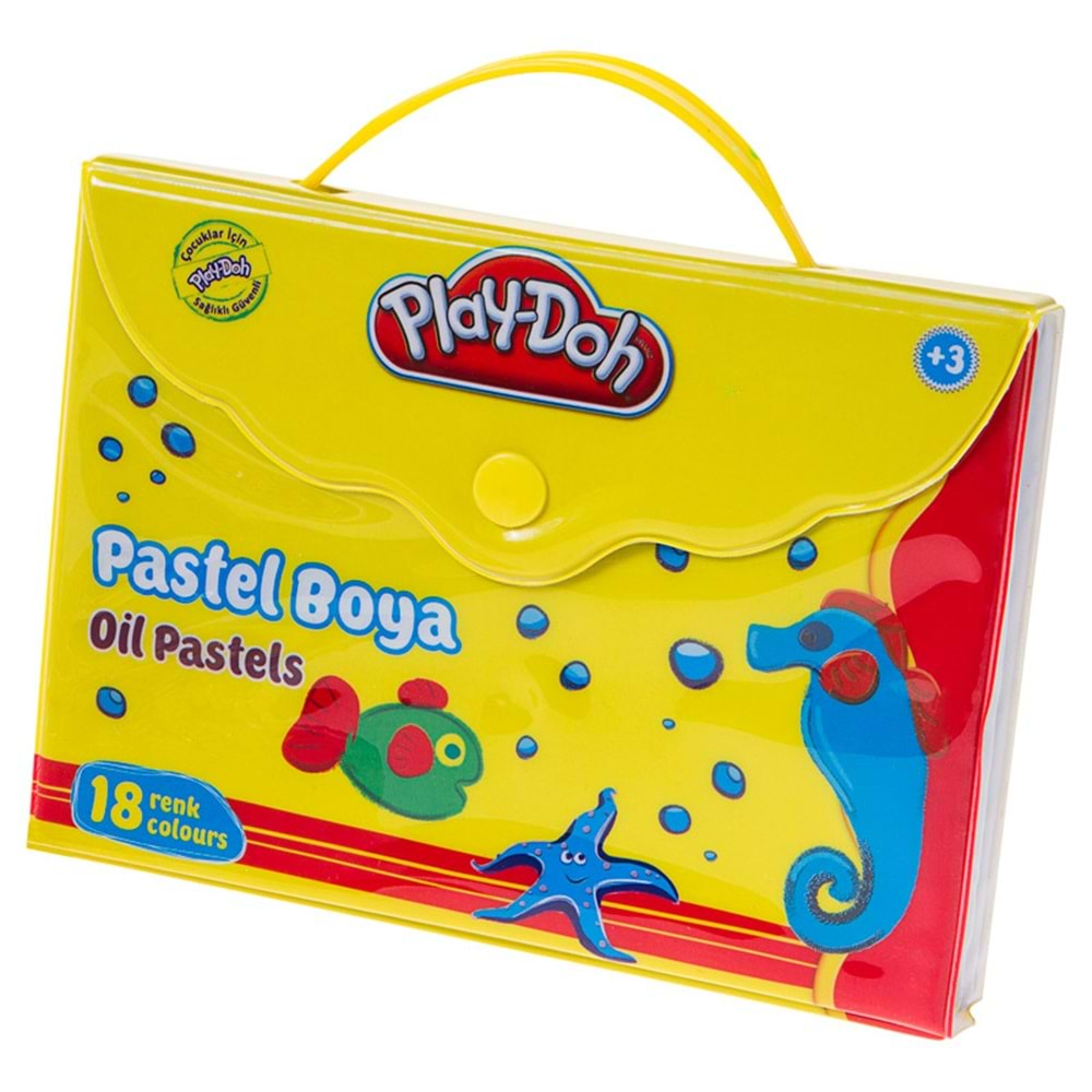 PLAY-DOH PASTEL BOYA ÇANTALI 18 RENK