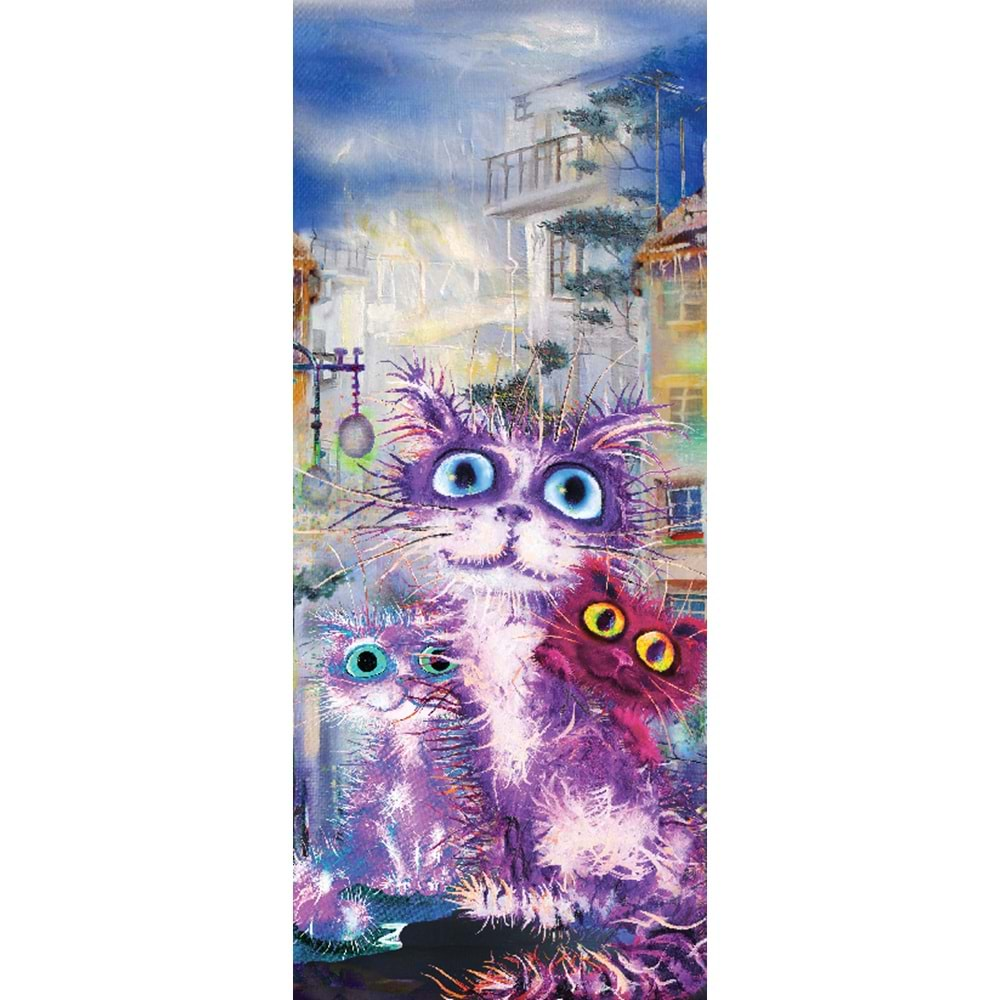 BLUE FOCUS PUZZLE 78 PARÇA MOM CAT