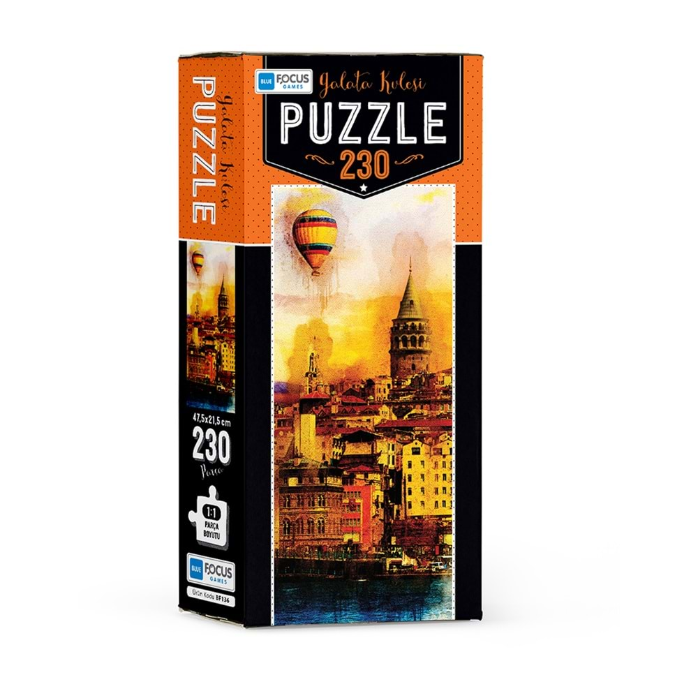 BLUE FOCUS PUZZLE 230 PARÇA GALATA KULESİ