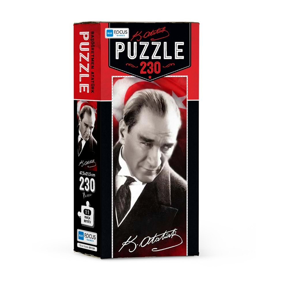 BLUE FOCUS PUZZLE 230 PARÇA BAŞÖĞRETMEN ATATÜRK