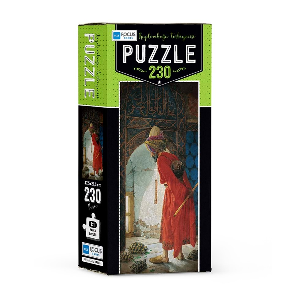 BLUE FOCUS PUZZLE 230 PARÇA KAPLUMBAĞA TERBİYECİSİ