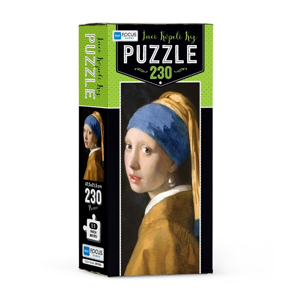 BLUE FOCUS PUZZLE 230 PARÇA İNCİ KÜPELİ KIZ