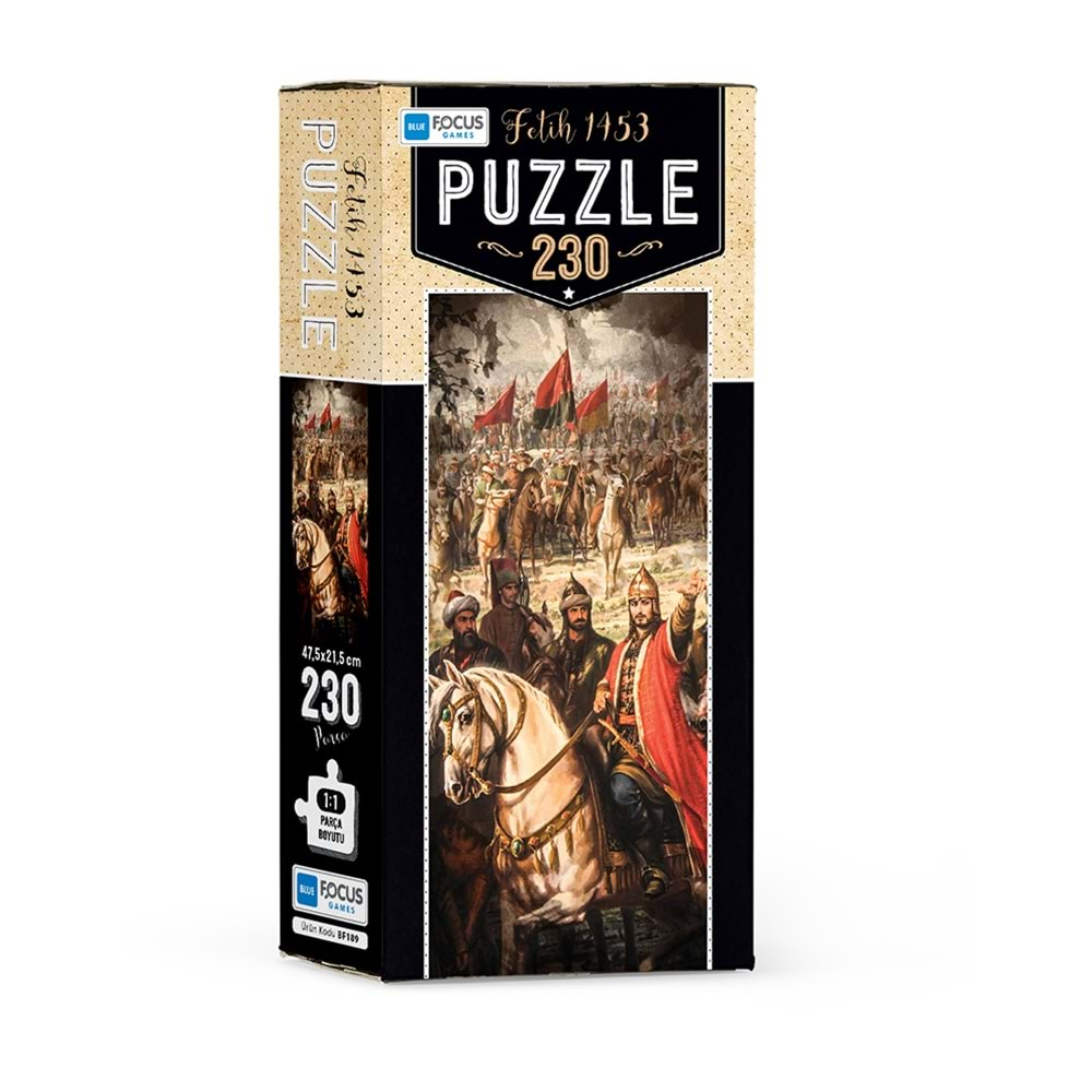 BLUE FOCUS PUZZLE 230 PARÇA FETİH 1453