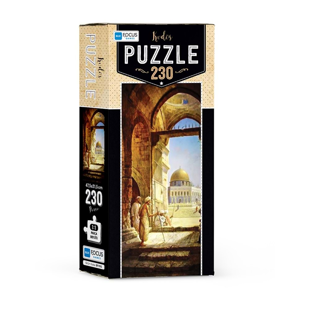 BLUE FOCUS PUZZLE 230 PARÇA KUDÜS