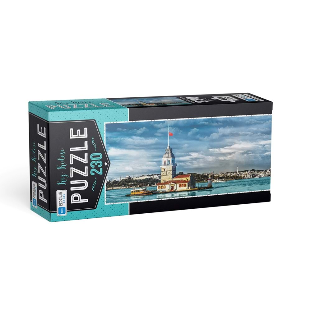 BLUE FOCUS PUZZLE 230 PARÇA KIZ KULESİ