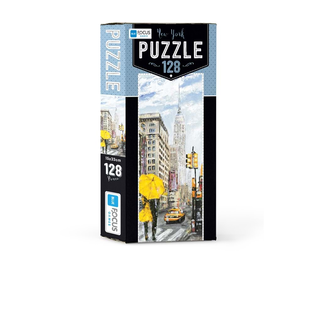 BLUE FOCUS PUZZLE 128 PARÇA NEW YORK