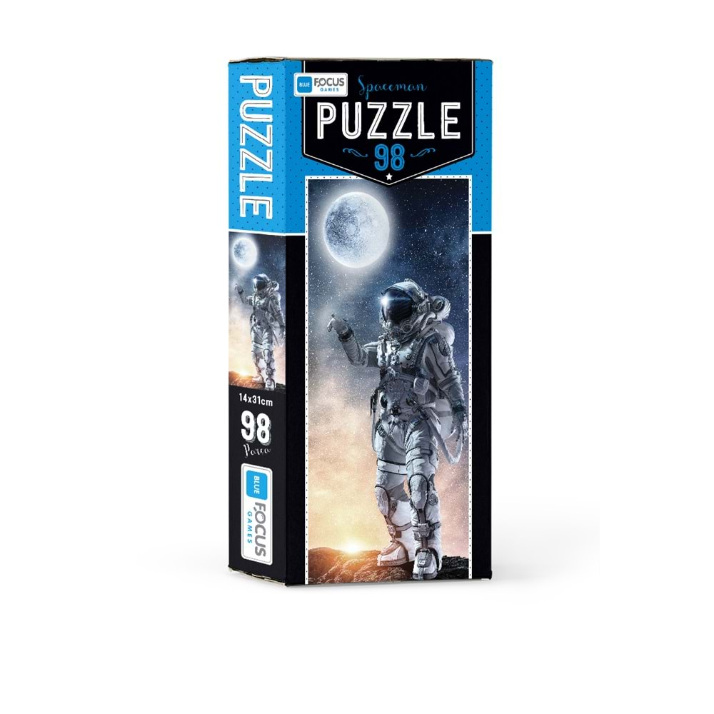 BLUE FOCUS PUZZLE 98 PARÇA SPACEMAN