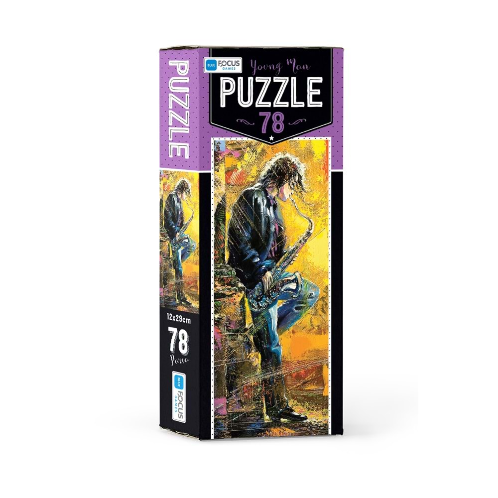 BLUE FOCUS PUZZLE 78 PARÇA YOUNG MAN