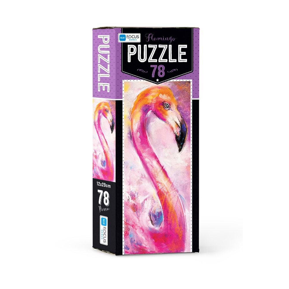 BLUE FOCUS PUZZLE 78 PARÇA FLAMINGO