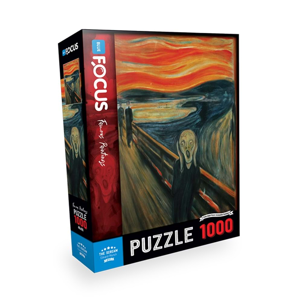 BLUE FOCUS PUZZLE 1000 PARÇA ÇIĞLIK