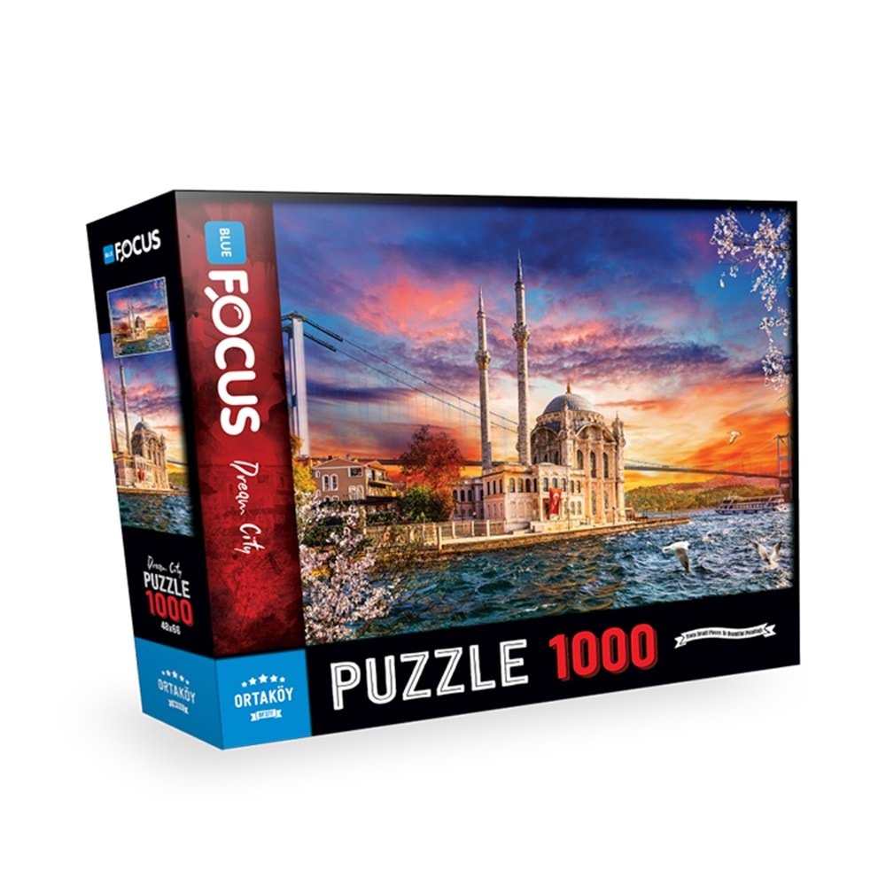 BLUE FOCUS PUZZLE 1000 PARÇA ORTAKÖY