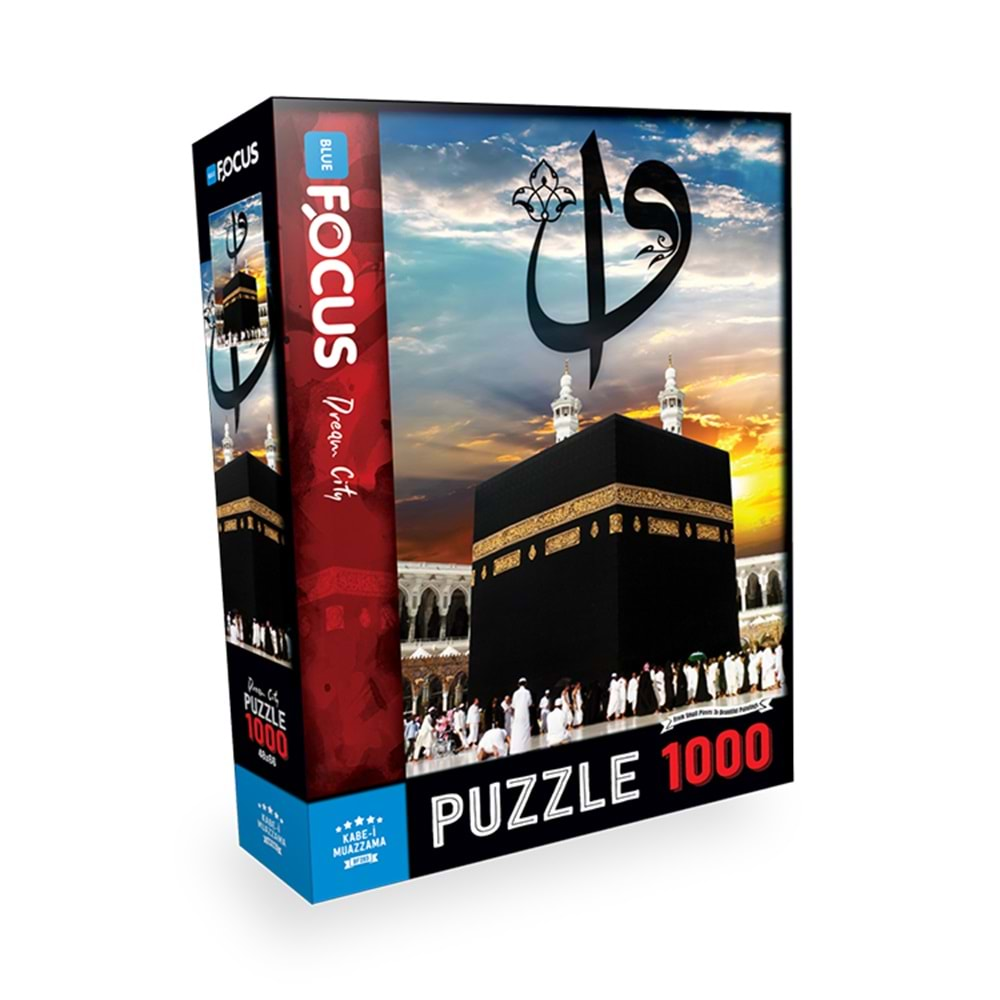 BLUE FOCUS PUZZLE 1000 PARÇA KABE-İ MUAZZAMA