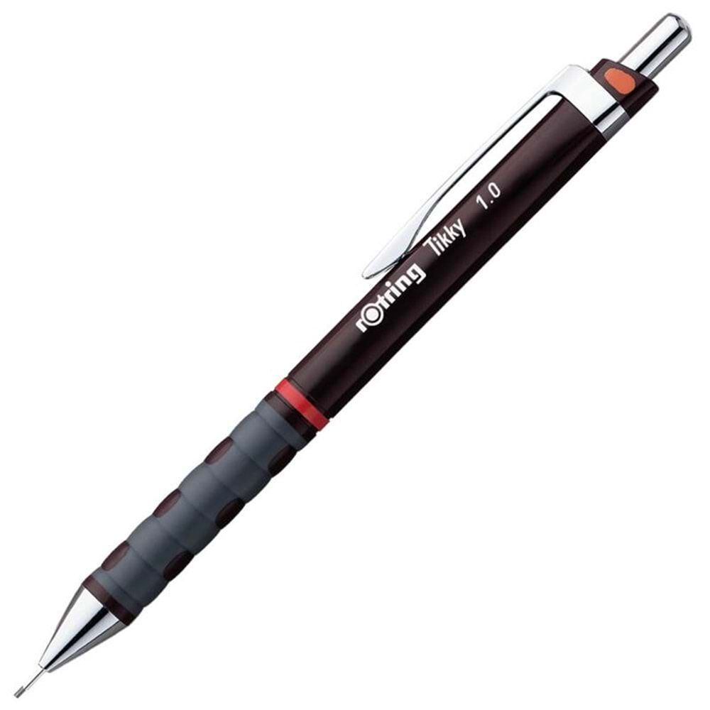 Rotring Tikky Mekanik Kurşun Kalem Bordo 1.0 mm