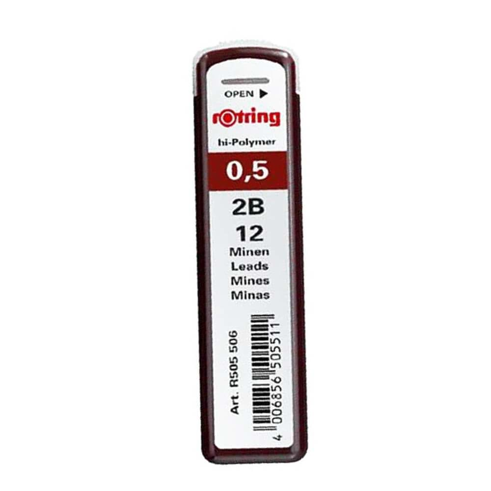 ROTRING MIN 0.5 MM 2B 312630