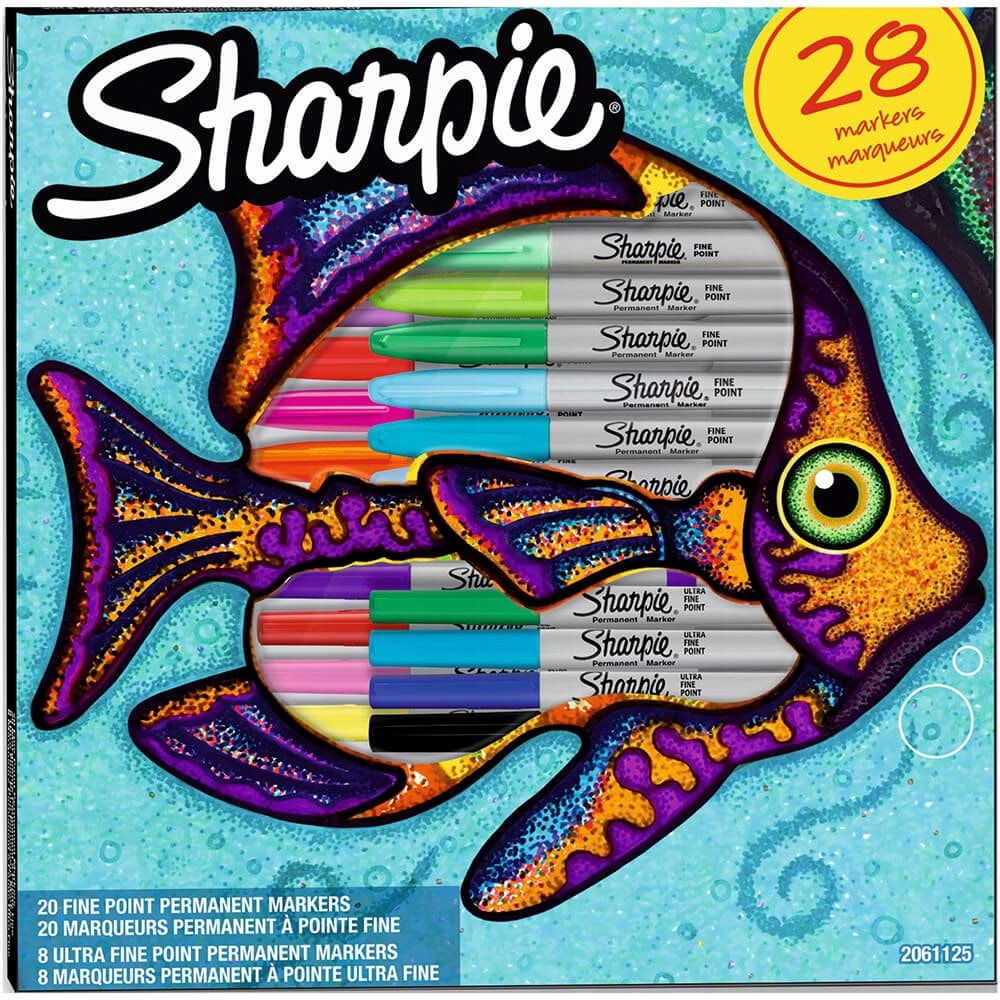 SHARPIE PERMANENT SET FINE 28 Lİ BALIK