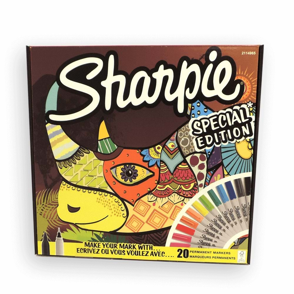 SHARPIE PERMANENT SET FINE 20 Lİ GERGEDAN