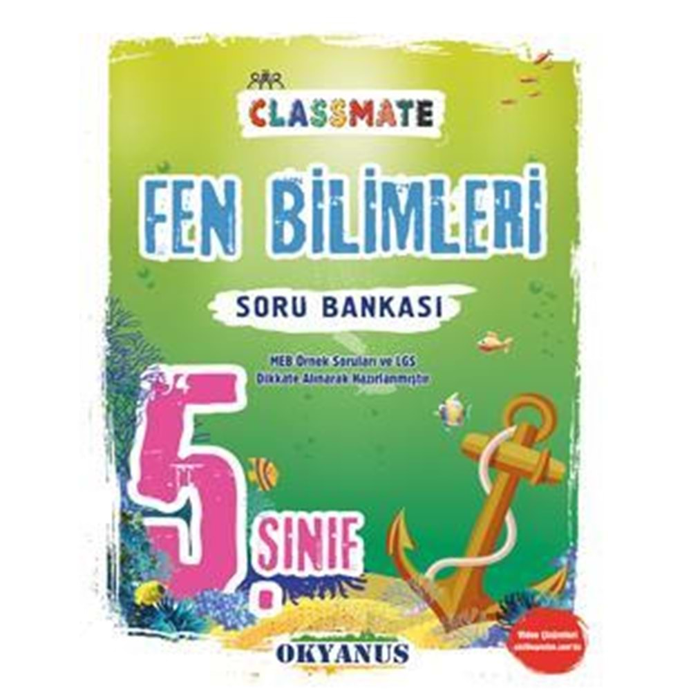 Okyanus 5. Sınıf Classmate Matematik Soru Bankası