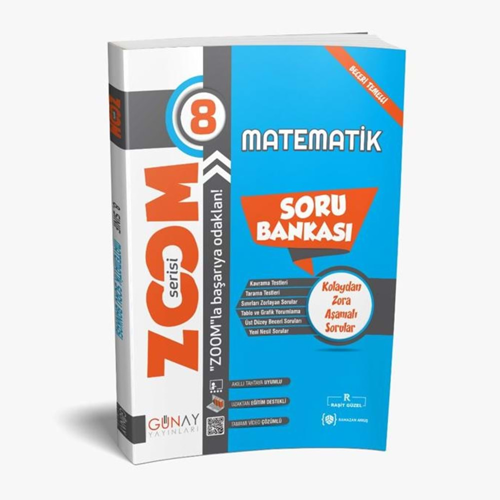 GÜNAY 8. SINIF MATEMATİK ZOOM SORU BANKASI