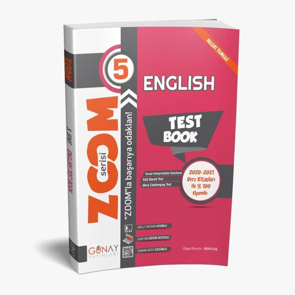 GÜNAY 5. SINIF İNGİLİZCE ZOOM TEST BOOK