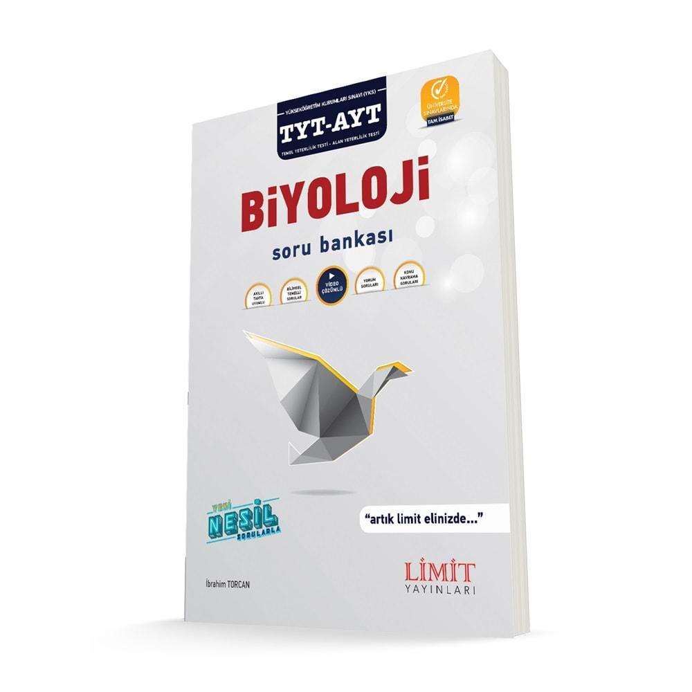 Limit TYT-AYT Biyoloji Soru Bankası