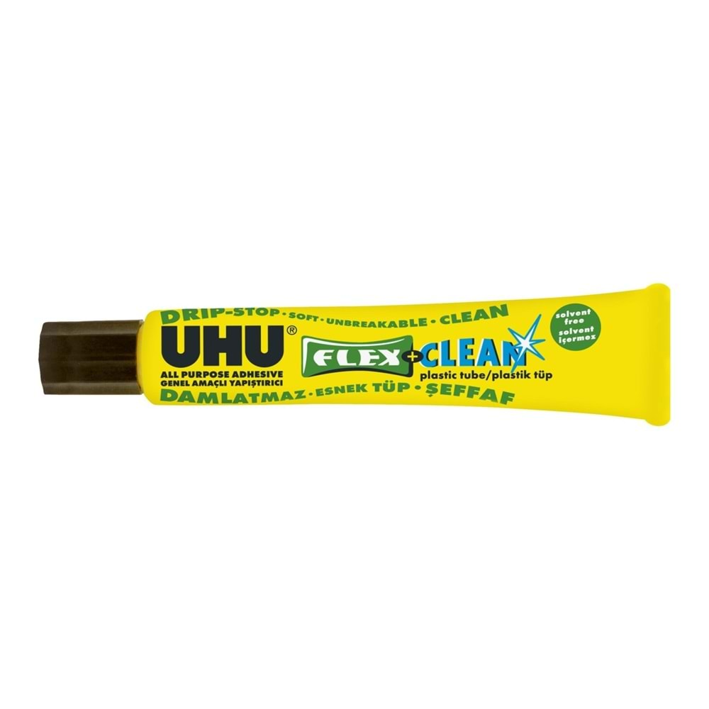 UHU GENEL AMAÇLI FLEX+CLEAN 20 GR -(SOLVENT İÇERMEZ)