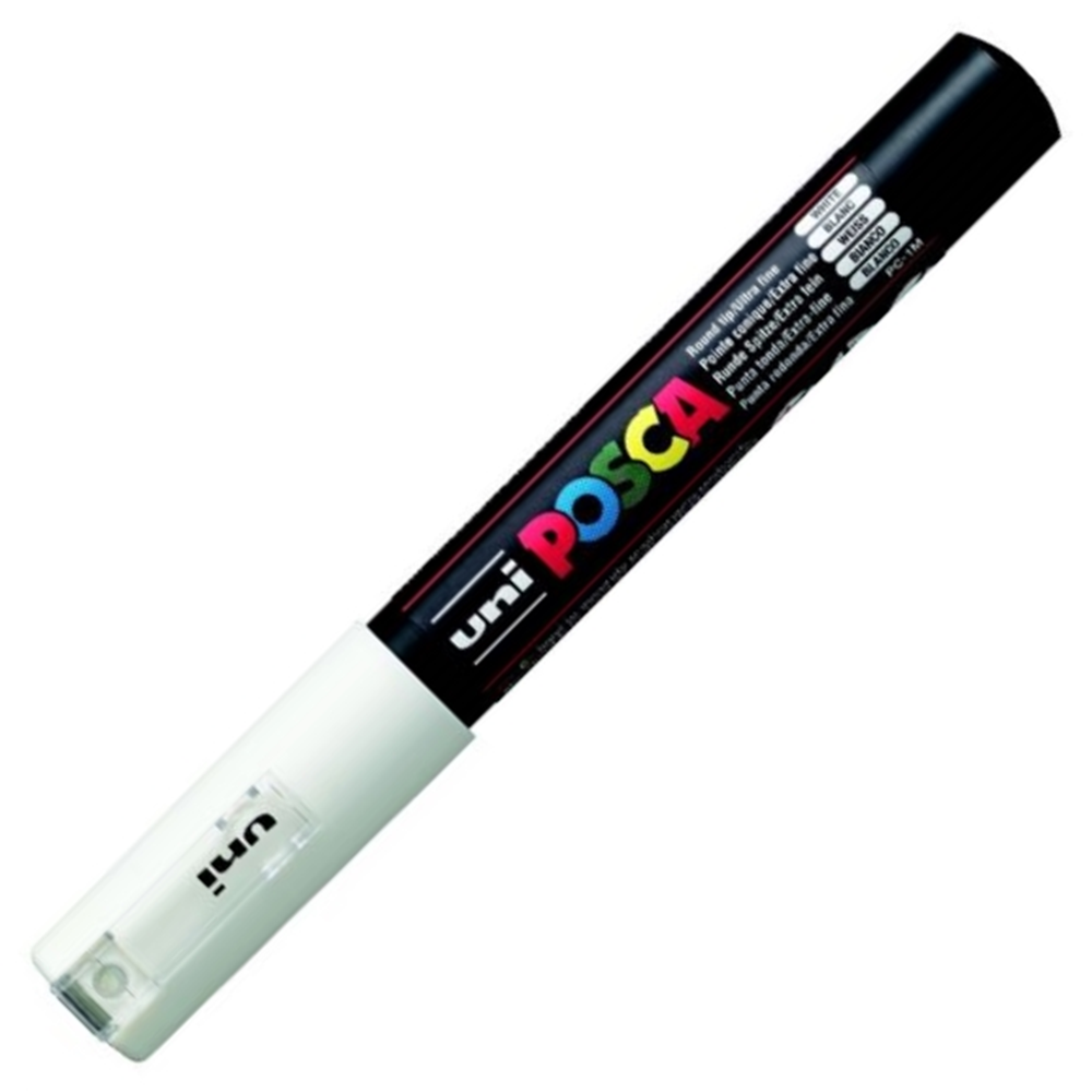 UNIBALL POSCA POSTER MARKÖRÜ PC-1M 0.7 MM BEYAZ